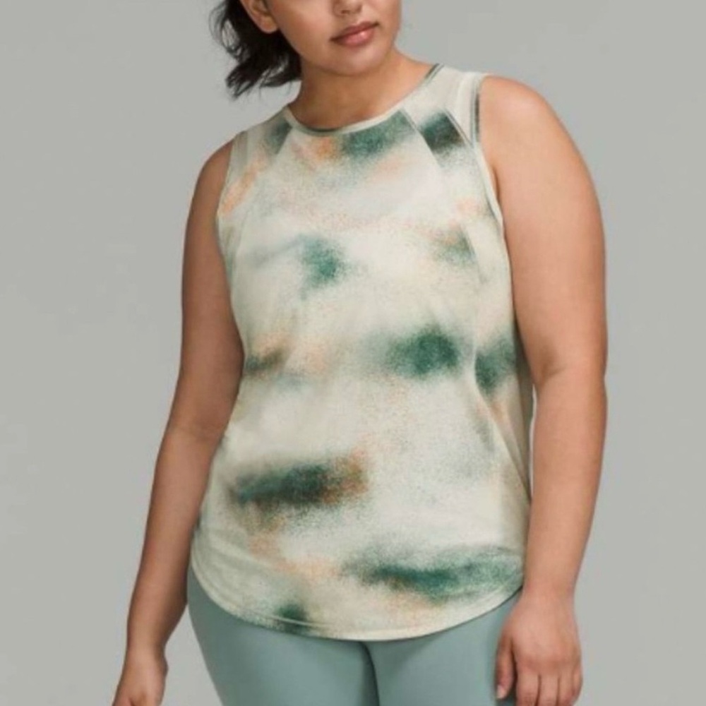 LULULEMON Sculpt Tank Spray Camo